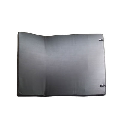 Hilux Navara Tri Fold Bed Cover , Folding Tonneau Covers PVC Materials