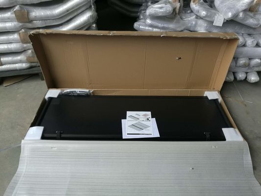 Hilux 4 Doors D-MAX 2013 Pickup Bed Covers , Truck Tonneau Covers Black Color