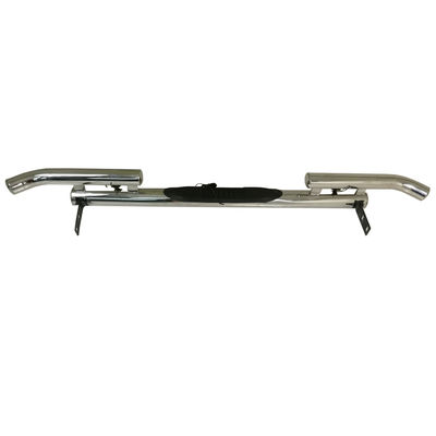 Toyota Hilux Revo FJ120 Rear Bumper Bar Stainless Steel With LED