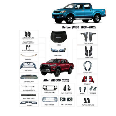 2012 Vigo Upgrade To Hilux Rocco 2021 4x4 Car Body Accessories