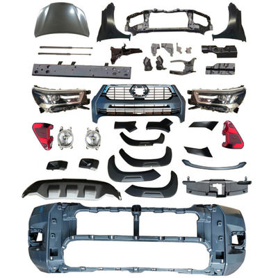 OEM Manufacturer Wholesale for Sale Toyota Hilux Rocco 2021 Facelift Bodykit Front Bumper Grill