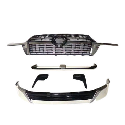 Facelift Car Body Kit Front Grille Front Bumper Skid Plate Land Cruiser 2021