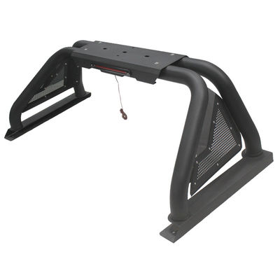Black Steel Anti Nissan Navara Np300 Roll Bar Powder Coat Polished