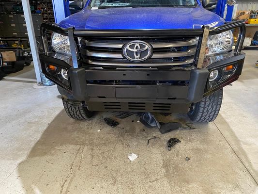Toyota Hilux 2015 Revo 2015 Truck Bull Bar Powder Coat Polished