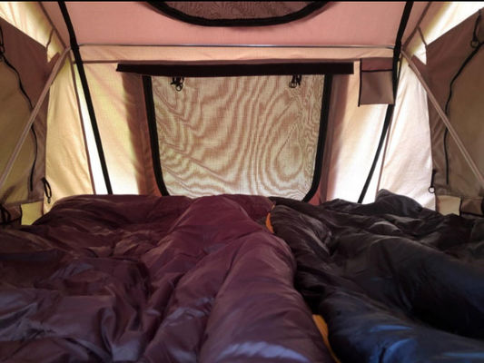 Waterproof 4x4 4 Person Aluminum Camping Car Soft Shell Rooftop Roof Top Tent With Annex Room