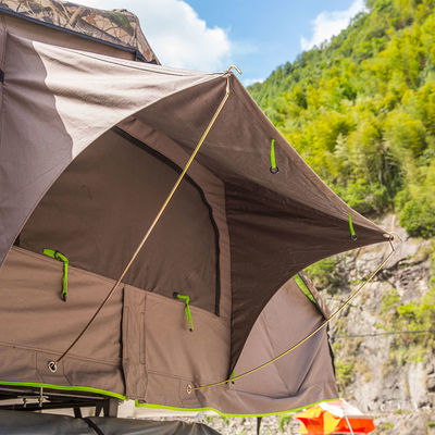 4 Persons Car Side Awning Rooftop Soft Shell Vehicle Roof Tent