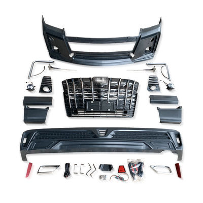 ABS Plastic Car Body Kit Facelift Front Rear Bumper Front Grille Hiace 2018+