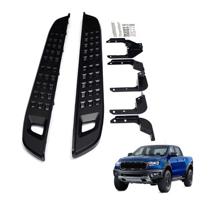 ISO9001 Black Steelcraft Side Steps For Ford F150 Raptor 2015 2021
