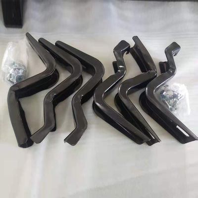 Black Steel Ranger Raptor 2016 Side Step Running Board with Brackets