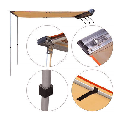 Manufacturer Wholesale 4x4 Outdoor Camping Retractable Car Roof Tent Canvas Pickup Suv Awning Tent