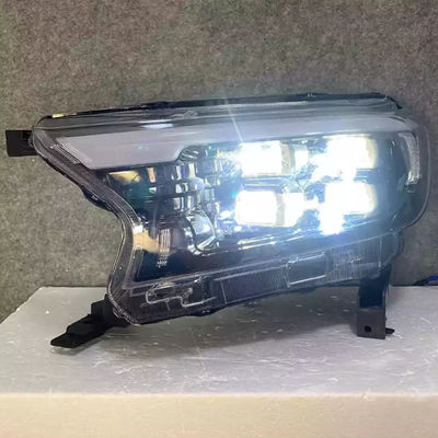 Ford Ranger T7 T8  Full Led Headlights 4 Len Projector ABS Material