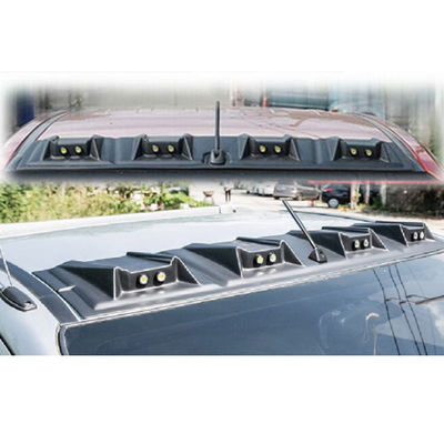 4x4 Car Accessories With Led Light Matte Black Top Cover Front Car Roof Spoiler
