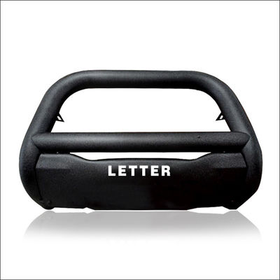 OEM Wholesale Truck Bull Bar 1.2 MM Black Steel Power Coating Nudge Front Bumper  For Toyota Hilux Revo Vigo