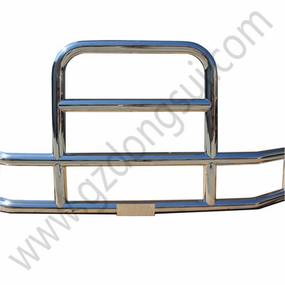 Classic Style 304 Stainless Steel Semi Truck Deer Guard For Kenworth International Prostar Freightliner Cascadia  Vnl