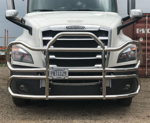 Dongsui Factory High quality  New styled North American Semi Truck Bumper Deer Guards For  Freightliner Cascadia Volvo International Prostar Kenworth  Peterbilt  Mack Pinnacle