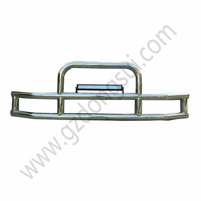304 Stainless Steel New Semi Truck Deer Guard With LED Lights For Freightliner Cascadia  Vnl