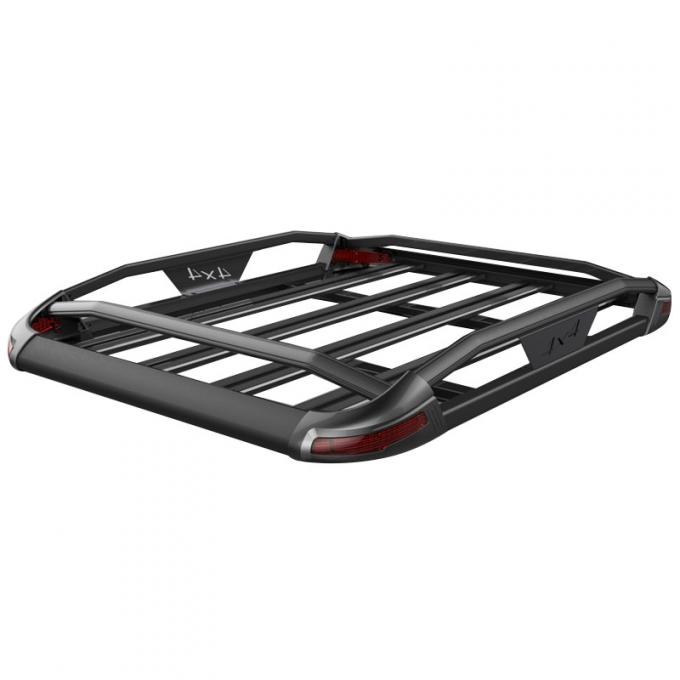 SUV Roof Top Rack Basket Universal 4x4 Aluminium With LED Light